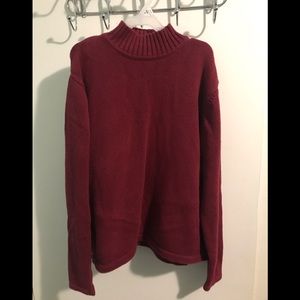 Women’s Burgundy Sweater Size M